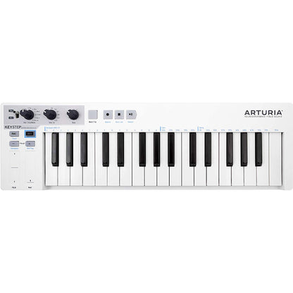 Arturia Keystep 32 Keys USB Midi Controller And Sequencer Keyboard - White (Key Step)