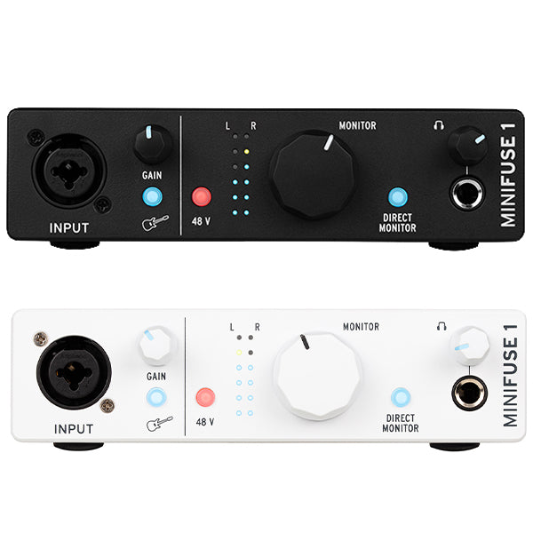 Arturia MiniFuse 1 USB C Portable Audio Interface Compatible with PC and Mac (Mini Fuse)