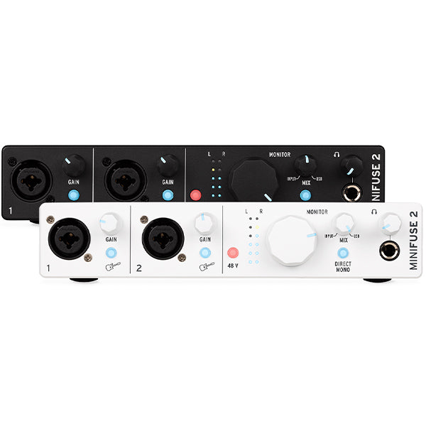 Arturia MiniFuse 2 USB-C Flexible Dual Audio Interface with 2 Preamps and 5 Pin MIDI I/O (Minifuse2)