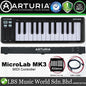 Arturia MicroLab MK3 25 Key Keyboard USB MIDI Controller Keyboard (Micro Lab)