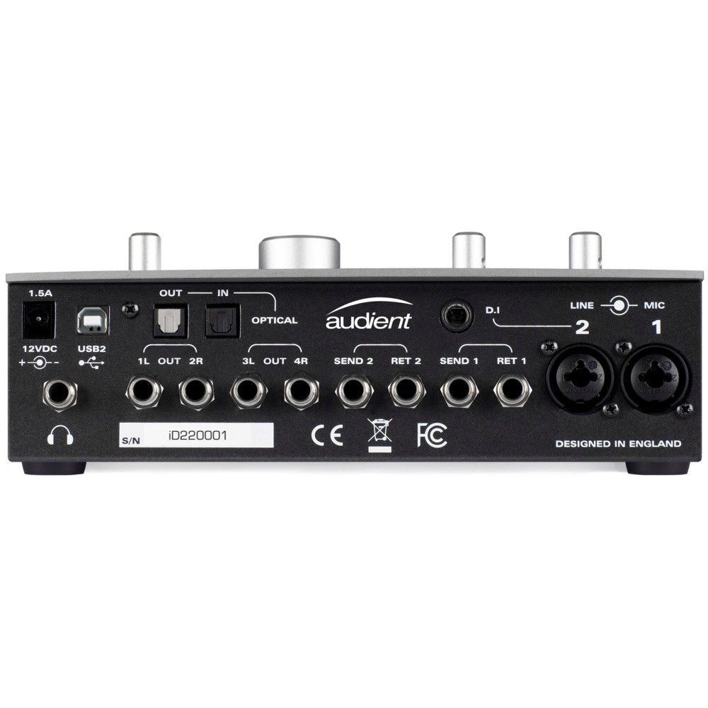 Audient iD22 10 in 14 out USB Audio Interface with Advanced Monitoring (iD 22 iD-22)