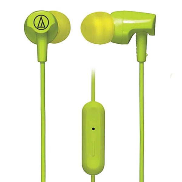 Audio Technica ATH-CLR100iS GL Green Lime Sonic Fuel In Ear Headphone Earphone (CLR100iS)