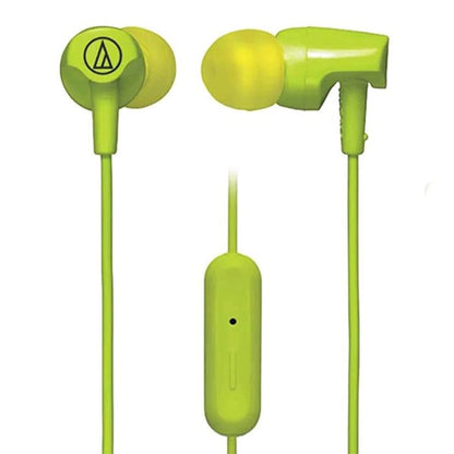 Audio Technica ATH-CLR100iS GL Green Lime Sonic Fuel In Ear Headphone Earphone (CLR100iS)