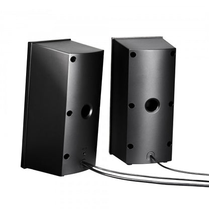 Audio Technica AT-SP105 6 Watt USB Active Speakers Built In Headphone Jack - Pair (ATSP105 AT SP105)