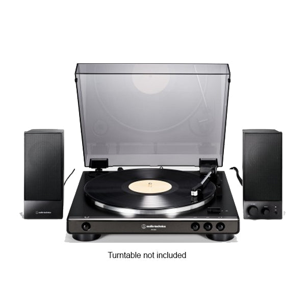 Audio Technica AT-SP105 6 Watt USB Active Speakers Built In Headphone Jack - Pair (ATSP105 AT SP105)