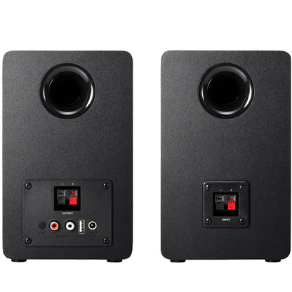 Audio Technica AT-SP3X 30 Watt Wireless Powered Active Bookshelf Bluetooth Speaker - Pair (ATSP3X)