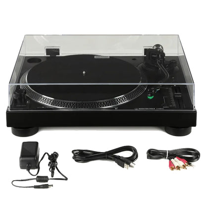 Audio Technica AT-LP120XBT-USB Fully Manual Turntable with Bluetooth and USB Output (ATLP120XBT LP120X)