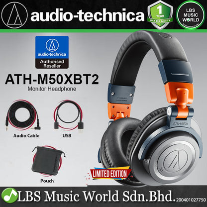 Audio Technica ATH-M50xBT2 Professional Monitor Bluetooth Headphone (M50X M50xBT M50BT2)