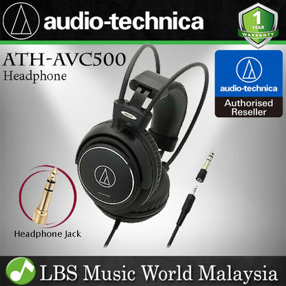 Audio Technica ATH-AVC500 Dynamic Closed Back Headphone (AVC500)