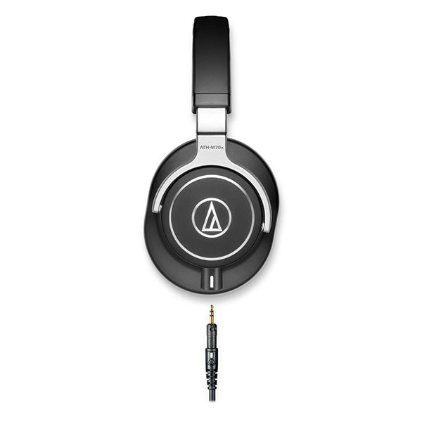 Audio Technica ATH-M70x Professional Closed Back Monitor Headphone Black (M70x)