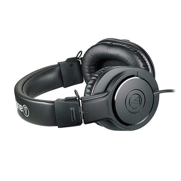Audio Technica ATH-M20x Closed Back Dynamic Professional Studio Over Ear Monitor Headphone (ATH M20X)