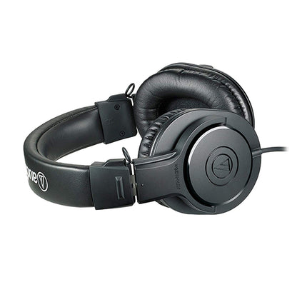 Audio Technica ATH-M20x Closed Back Dynamic Professional Studio Over Ear Monitor Headphone (ATH M20X)