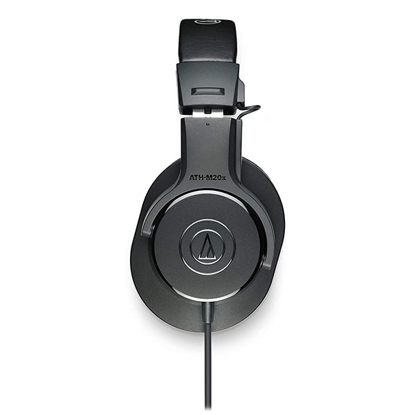 Audio Technica ATH-M20x Closed Back Dynamic Professional Studio Over Ear Monitor Headphone (ATH M20X)