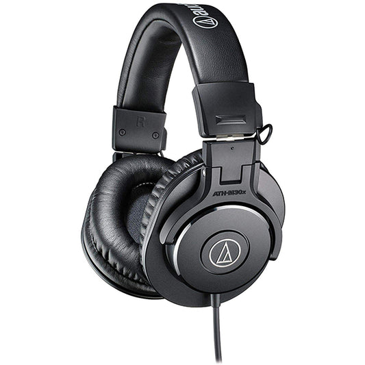 Audio Technica ATH-M30x Professional Studio Monitor Headphone Black (ATH M30X)