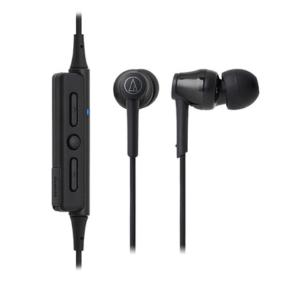Audio Technica ATH-CKR35BT Black Bluetooth Wireless In Ear Headphone Earphone (CKR35BT)