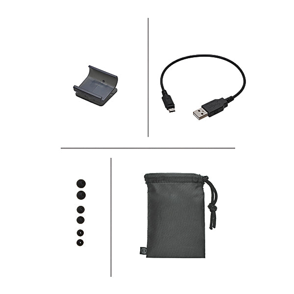 Audio Technica ATH-CKR35BT Black Bluetooth Wireless In Ear Headphone Earphone (CKR35BT)
