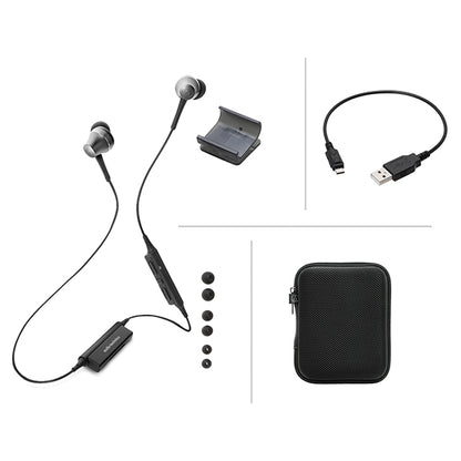 Audio Technica ATH-CKR55BT Black Bluetooth Wireless In Ear Headphone Earphone (CKR55BT)