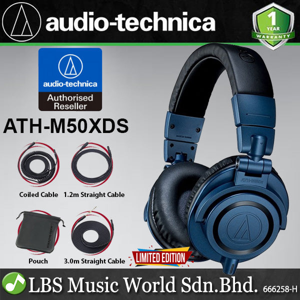 Audio Technica ATH-M50x Professional Monitor Studio Headphone Black (ATH M50X)