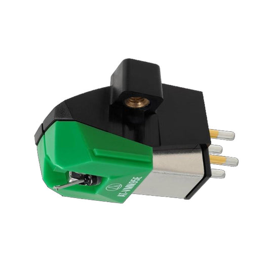 Audio Technica AT-VM95E Dual Moving Magnet Turntable Cartridge Pin - Green (ATVM95E AT VM95E)