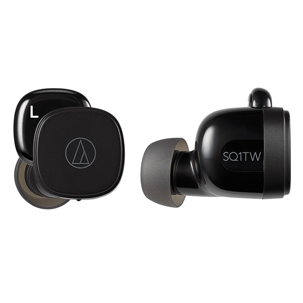 Audio Technica ATH-SQ1TW Truly Wireless Dynamic Earbuds In Ear Earphone Headphones (SQ1TW SQ1 TW)