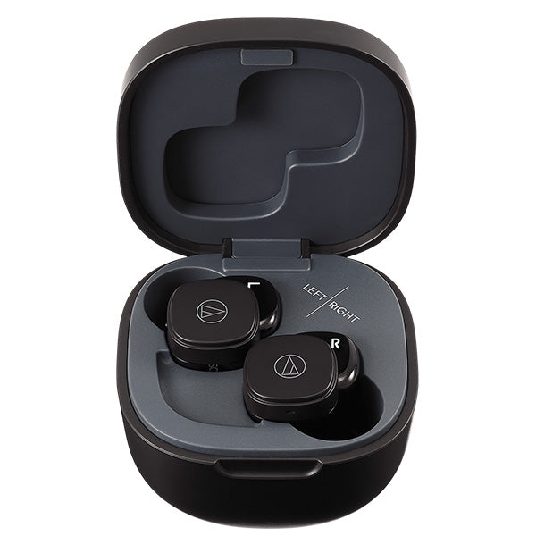 Audio Technica ATH-SQ1TW Truly Wireless Dynamic Earbuds In Ear Earphone Headphones (SQ1TW SQ1 TW)