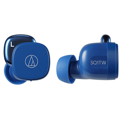 Audio Technica ATH-SQ1TW Truly Wireless Dynamic Earbuds In Ear Earphone Headphones (SQ1TW SQ1 TW)