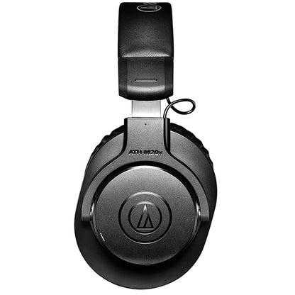 Audio Technica ATH-M20xBT Closed Back Dynamic Wireless Over Ear Monitor Headphones (M20xBT M20x BT)