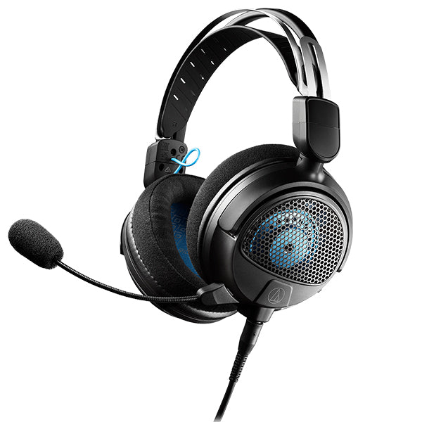 Audio Technica ATH-GDL3 Open Back Over Ear Gaming Headset Headphone with Microphone and Mic Windscreen (GDL3)