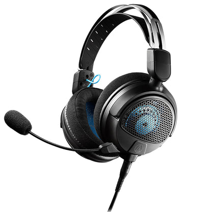 Audio Technica ATH-GDL3 Open Back Over Ear Gaming Headset Headphone with Microphone and Mic Windscreen (GDL3)
