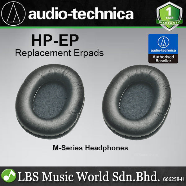 Audio Technica HP-EP Replacement Earpads for M Series Headphones (Pair)