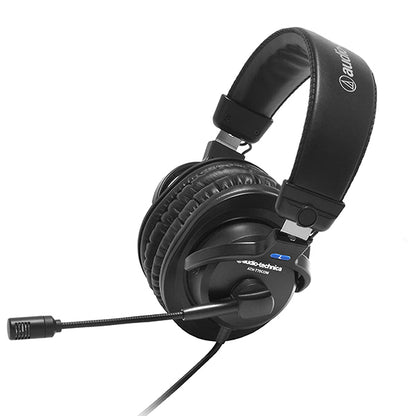 Audio Technica ATH-770XCOM Headphone Closed Back Dynamic Stereo Headset With Microphone (ATH770XCOM ATH770X)