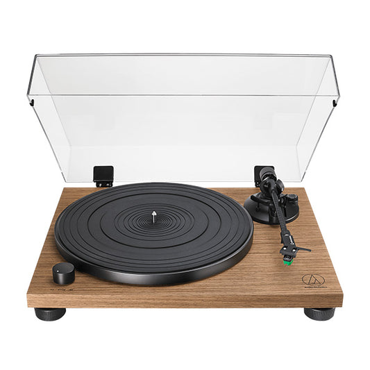 Audio Technica AT-LPW40WN Fully Manual Belt Drive Turntable Black Disc Player (LPW40WN LPW40)