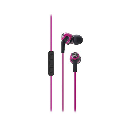 Audio Technica ATH CK330iS In Ear Inner Ear Headphone Earphone Pink (ATHCK330iS)