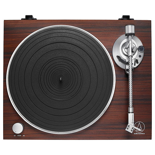 Audio Technica AT-LPW50BTRW Manual Belt Drive Turntable with Bluetooth (LPW50BTRW LPW50BT)