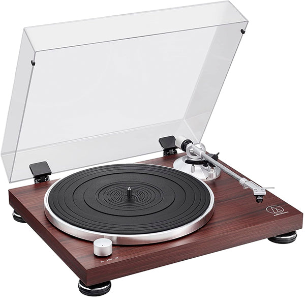 Audio Technica AT-LPW50BTRW Manual Belt Drive Turntable with Bluetooth (LPW50BTRW LPW50BT)