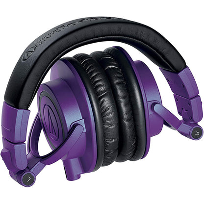 Audio Technica ATH-M50xPB Professional Studio Monitor Headphone Limited Edition - Purple Black (ATH-M50X M50XPB M50x PB)