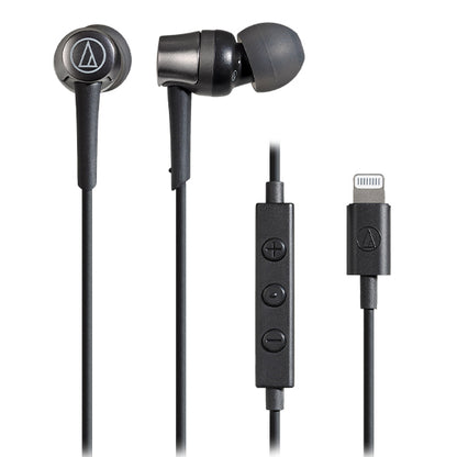 Audio Technica ATH-CKD3Li In-Ear Headphones with Lightning Connector Earbuds (CKD3Li)