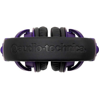 Audio Technica ATH-M50xBT PB Professional Studio Monitor Headphone Limited Edition - Purple ( M50xBT M50X BT)
