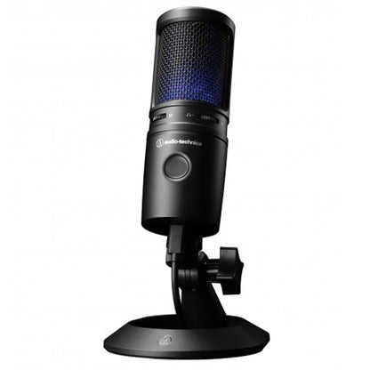 Audio Technica AT2020USB-X Cardioid Condenser USB Microphone with AT8702 Mic Stand (AT2020USB X)