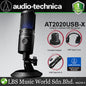 Audio Technica AT2020USB-X Cardioid Condenser USB Microphone with AT8702 Mic Stand (AT2020USB X)
