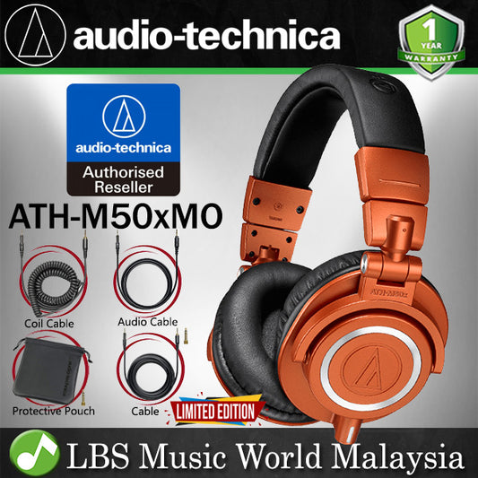 Audio Technica ATH-M50xMO Closed Back Studio Monitoring Headphone - Lantern Glow (M50xMO ATH-M50x M50x MO)