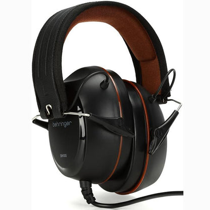 Behringer DH100 Closed Back Wired Drummer Headphone for Digital Drum (DH-100 DH 100)