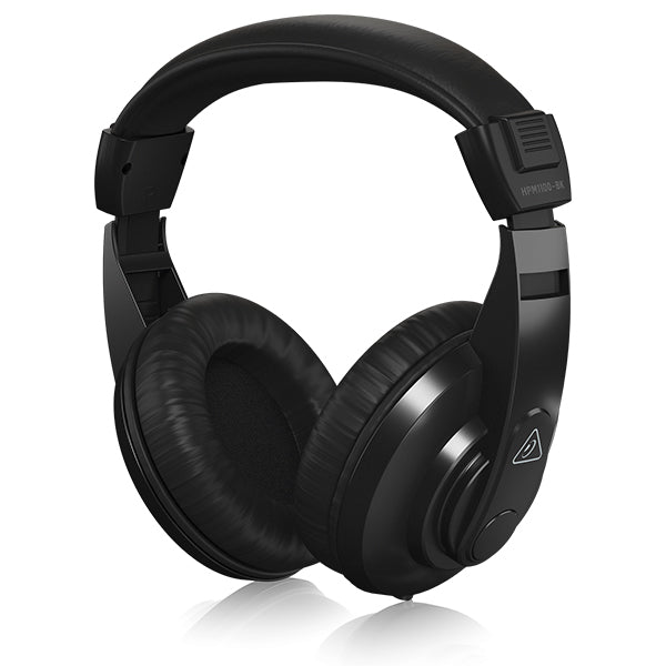 Behringer HPM1100-BK Closed Back Multi Purpose Stereo Monitoring Headphones - Black (HPM1100BK HPM1100 BK)