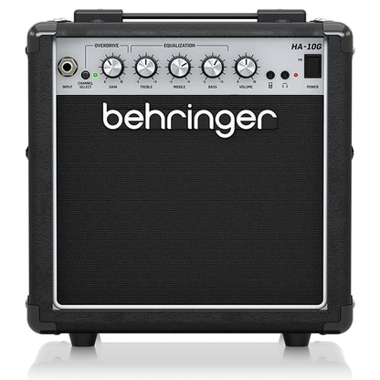 Behringer HA-10G 10 Watt Combo Amp Guitar Amplifier with VTC Tube Modelling and 6 Inch Bugera Speaker (HA10G HA10 G)