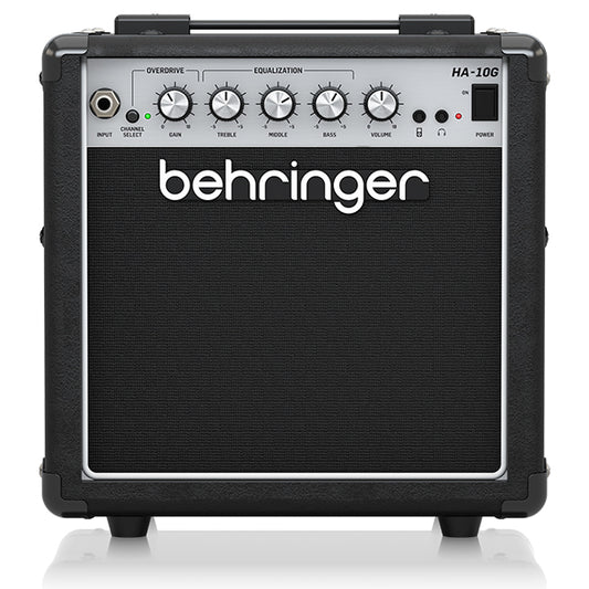 Behringer HA-10G 10 Watt Combo Amp Guitar Amplifier with VTC Tube Modelling and 6 Inch Bugera Speaker (HA10G HA10 G)