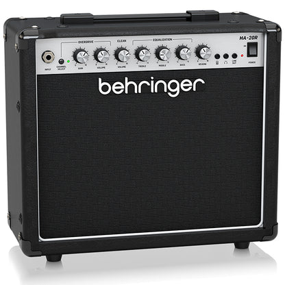 Behringer HA-20R 20 Watt Combo Amp Guitar Amplifier with VTC Tube Modelling, Reverb and 8 Inch Bugera Speaker (HA20R HA20 R)