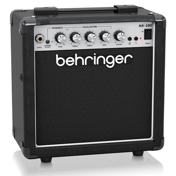 Behringer HA-10G 10 Watt Combo Amp Guitar Amplifier with VTC Tube Modelling and 6 Inch Bugera Speaker (HA10G HA10 G)