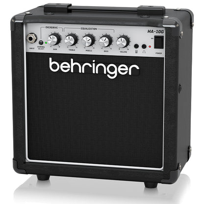 Behringer HA-10G 10 Watt Combo Amp Guitar Amplifier with VTC Tube Modelling and 6 Inch Bugera Speaker (HA10G HA10 G)