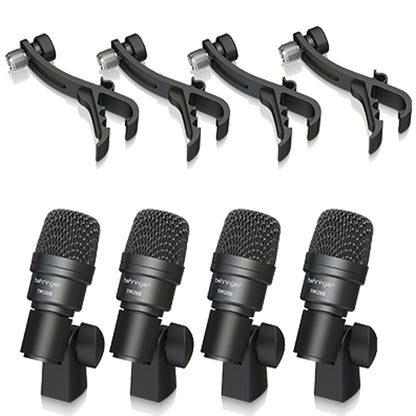 Behringer BC1200 Professional 7 Piece Drum Microphone Set with 4 Tom or Snare, 2 Cymbal, and Kick Mic (BC 1200)