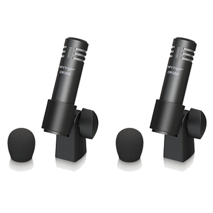 Behringer BC1200 Professional 7 Piece Drum Microphone Set with 4 Tom or Snare, 2 Cymbal, and Kick Mic (BC 1200)